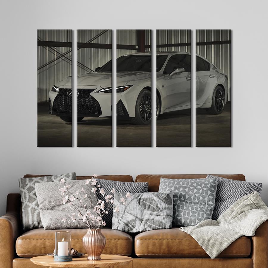 Картина на холсте Эксклюзивный Lexus IS 500 F Sport 132x80 см (1279-51)