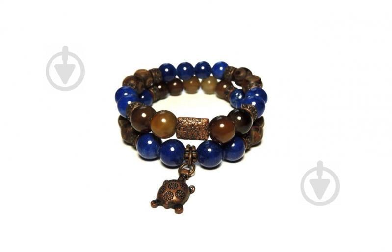 Женский браслет набор N4 Агат и Лазурит (955004)