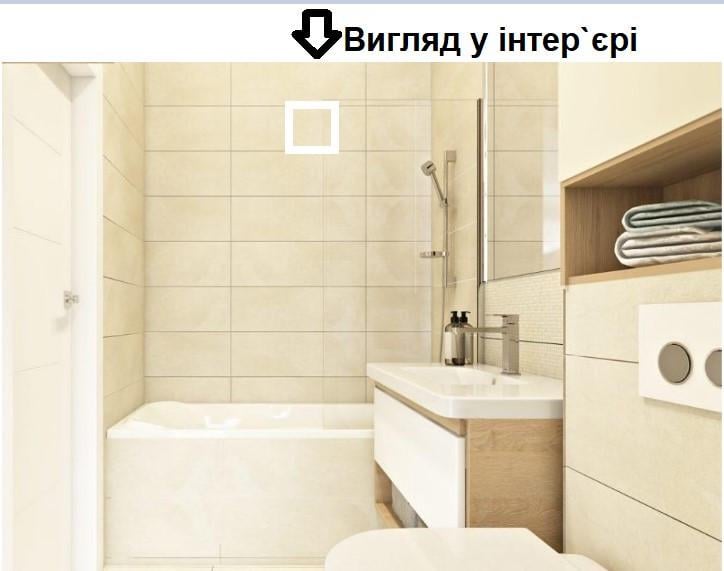 Модуль прихованого монтажу для вентиляторів AirRoxy dRim 100 та 125 мм Білий (29085249) - фото 3 Модуль прихованого монтажу для вентиляторів AirRoxy dRim 100 та 125 мм Білий (29085249) - фото 3