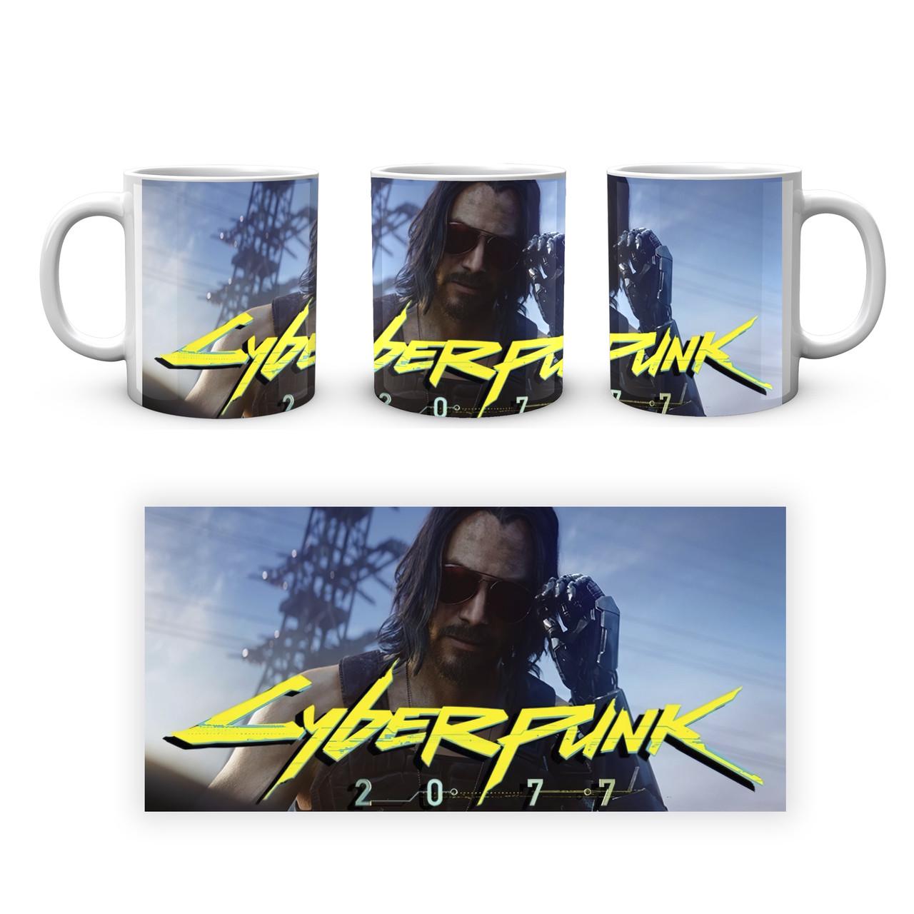Чашка GeekLand Cyberpunk 2077 Johnny Silverhand (CY 02.573)