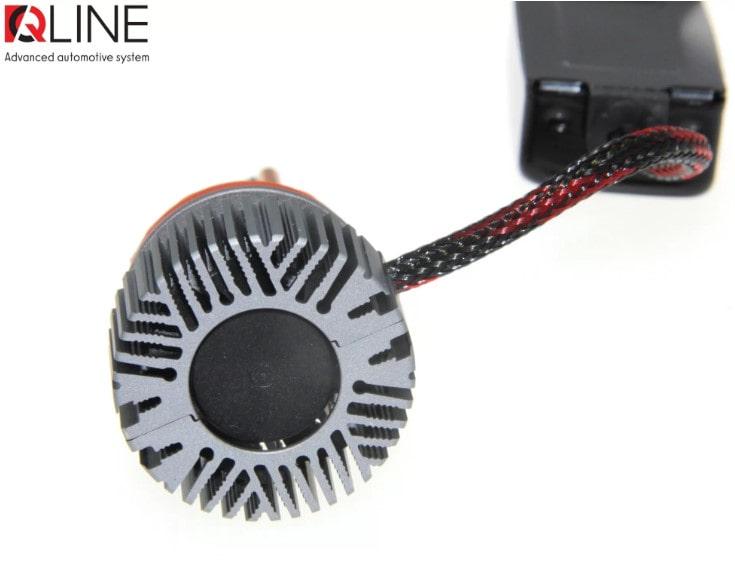 Автолампи Qline Ultra LED +200% 55W H11 6000K 2 шт. - фото 5