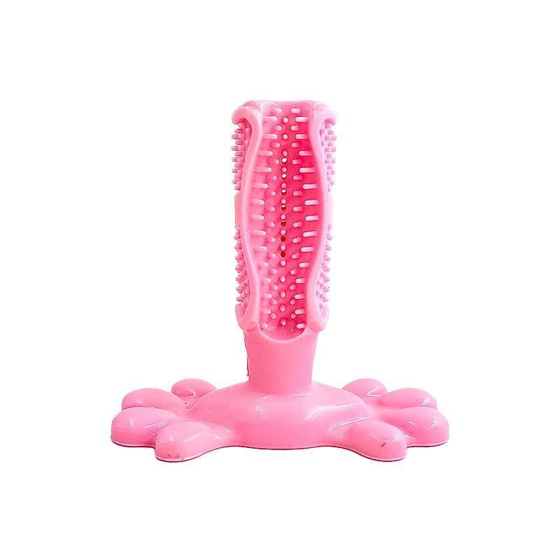 Іграшка для чищення зубів для собак 11502 12,6х9х4 см Рожевий (4570271)