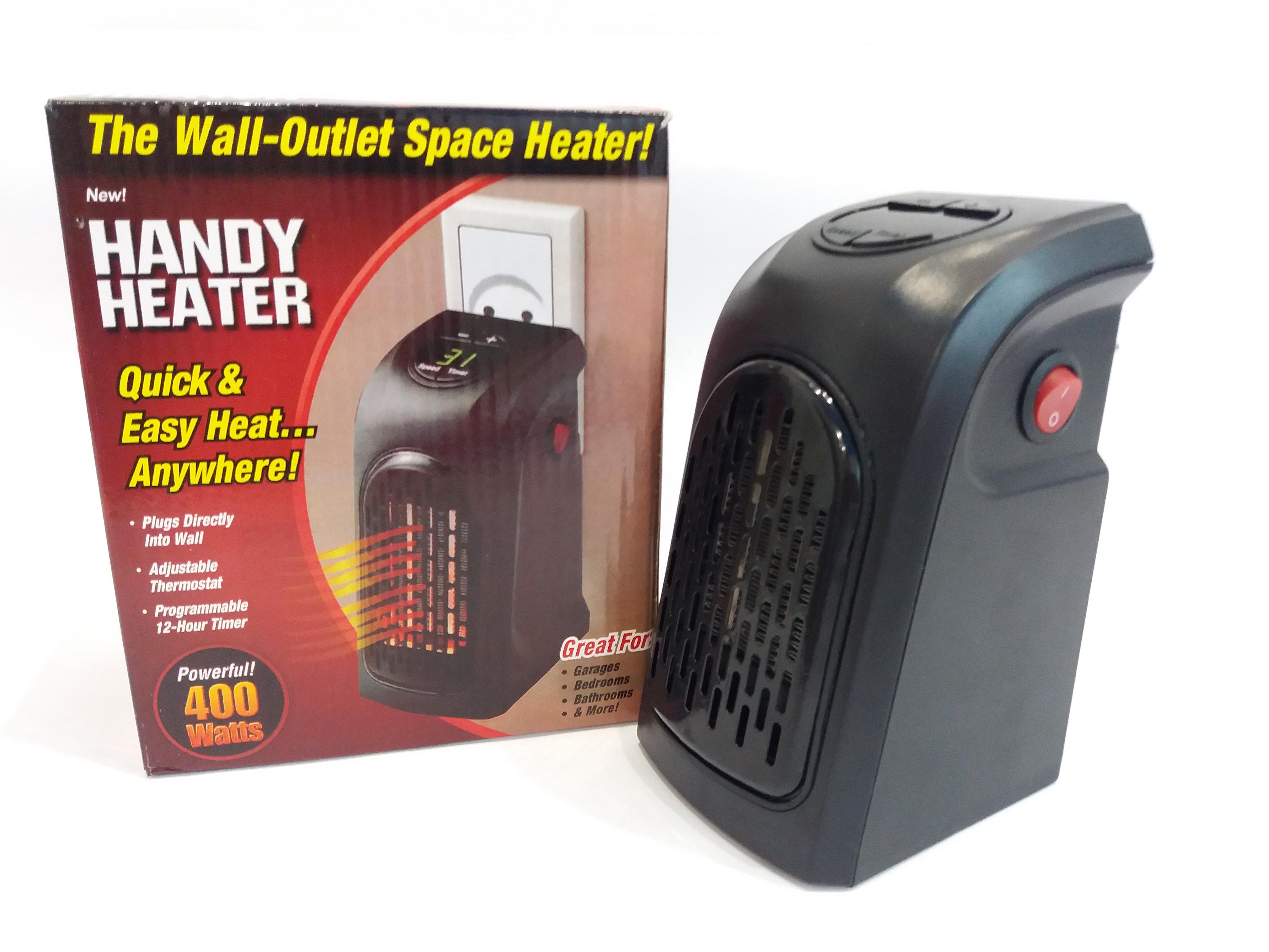 Тепловентилятор портативний Handy Heater NFJ-03 c таймером дисплеєм 400 Вт