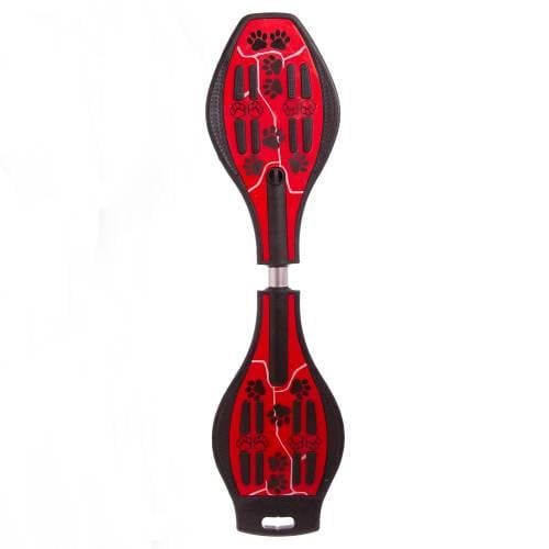 Скейтборд двоколісний RipStik ролерсерф SP-Sport SKULL SK-8833 Червоний