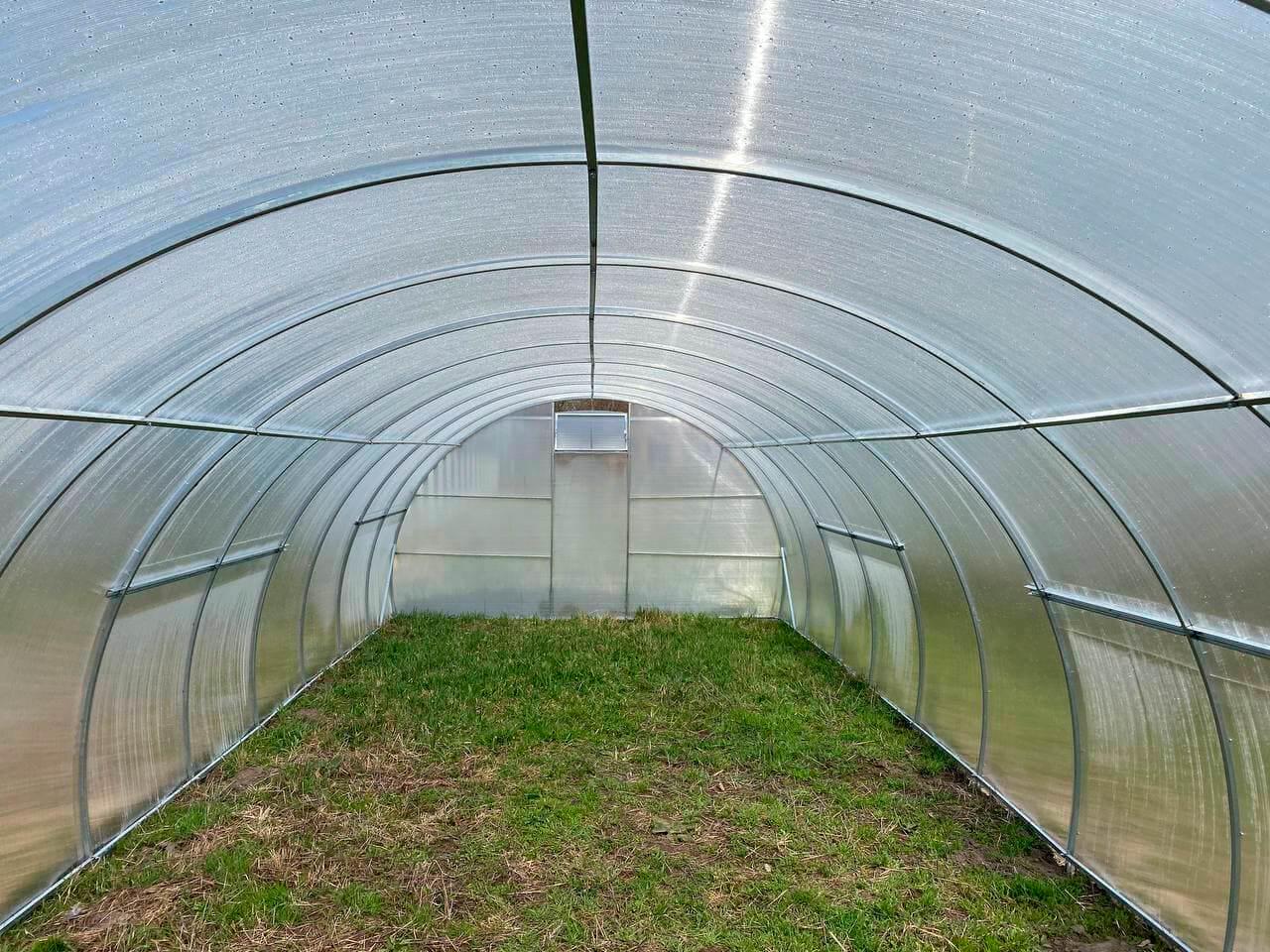 Теплиця Веган 4x8 із оцинкованої квадратної труби з полікарбонатом 4 мм - фото 10