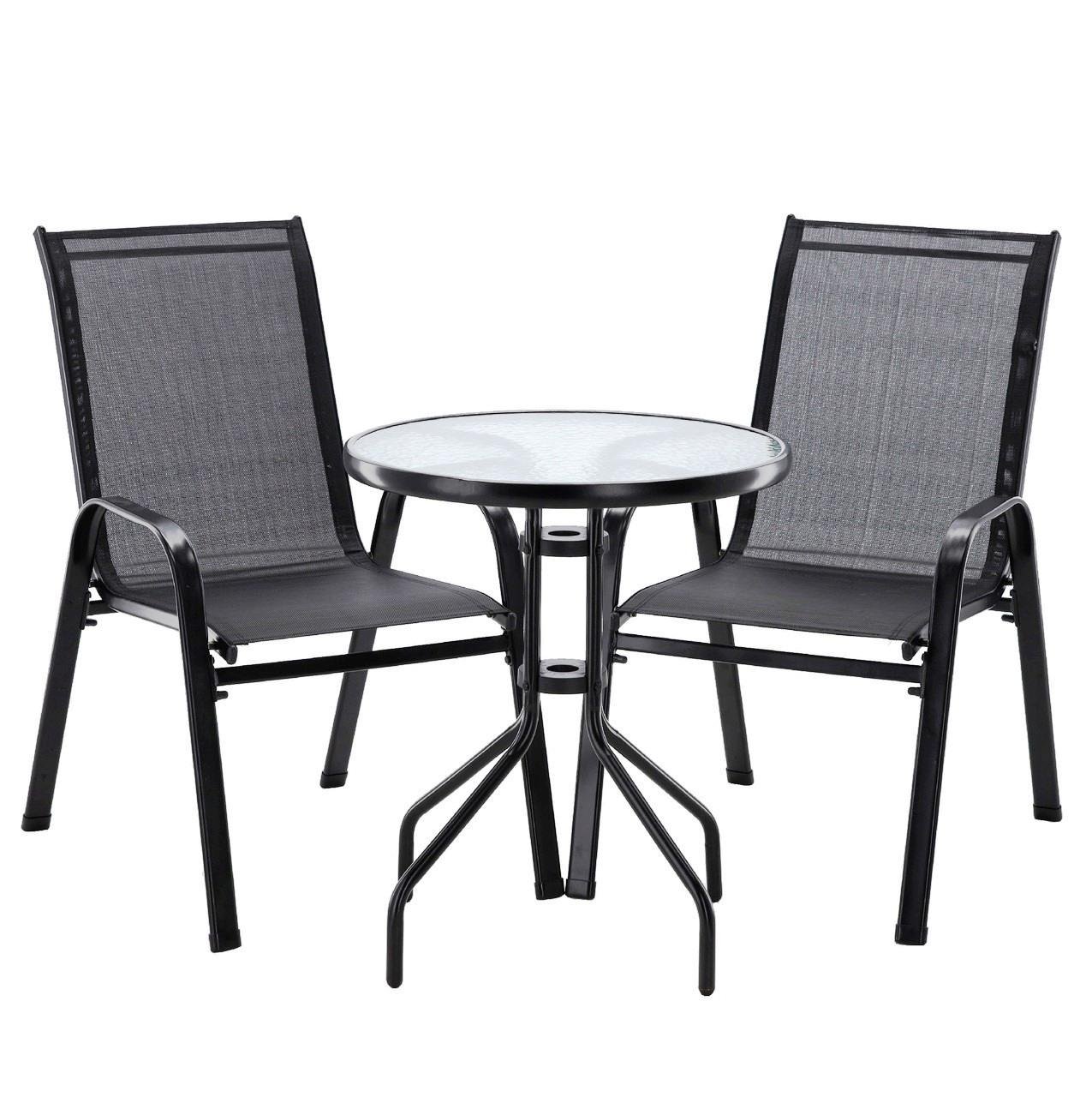 Комплект садовой мебели GardenLine Majorka-2 Black (p1788831448_melv_NM)