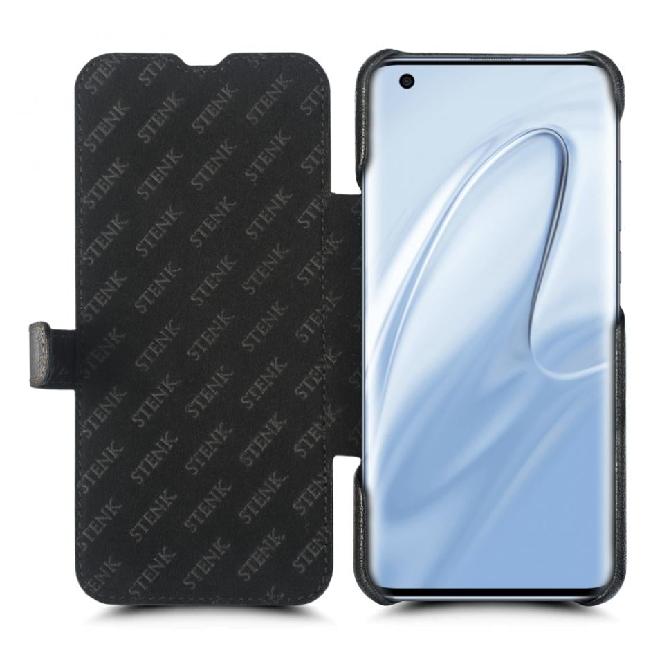 Чехол книжка Stenk Premium для Xiaomi Mi 10 Pro Черный (68591)