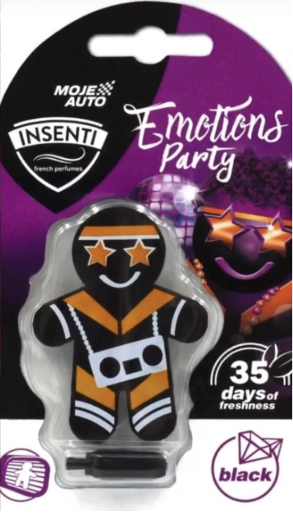 Ароматизатор для авто Moje AUTO Insent Emotion Black 8 г (15-573)