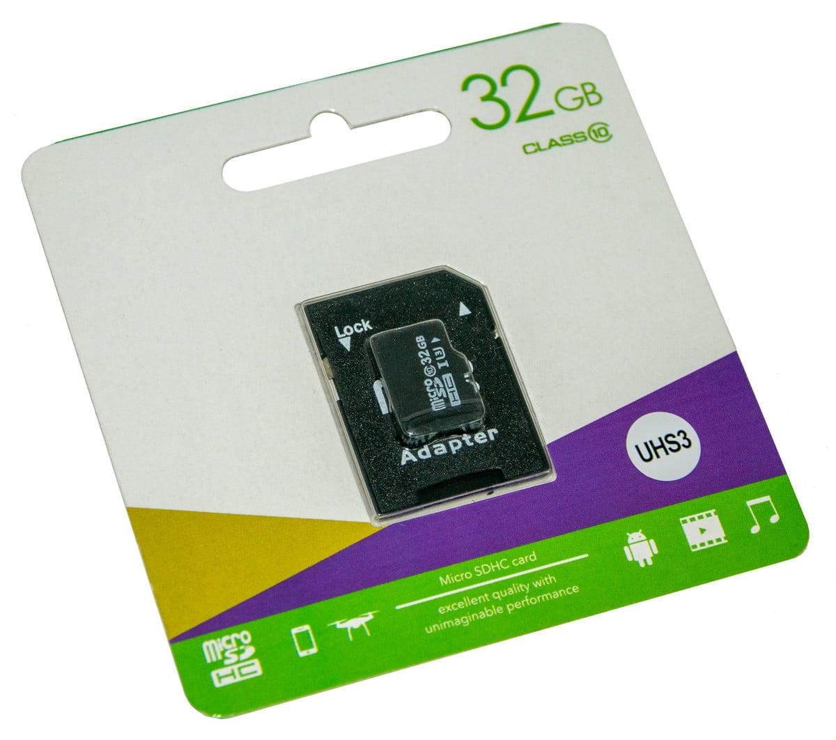 Карта пам'яті Micro sd з адаптером 32 гб TG class 10 (1008096-Black-1)
