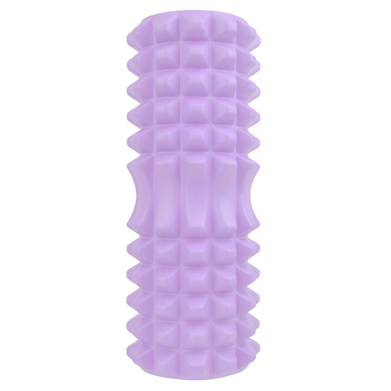Ролик масажний U-Powex EVA foam roller Type 2 33x14 см Purple - фото 2