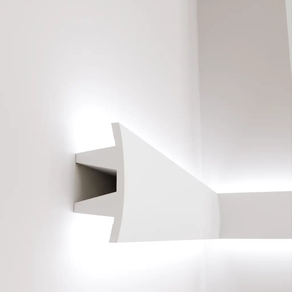 Молдинг полиуретановый Tesori KF 503 для LED освещения 100x45x2000 мм (25344139)