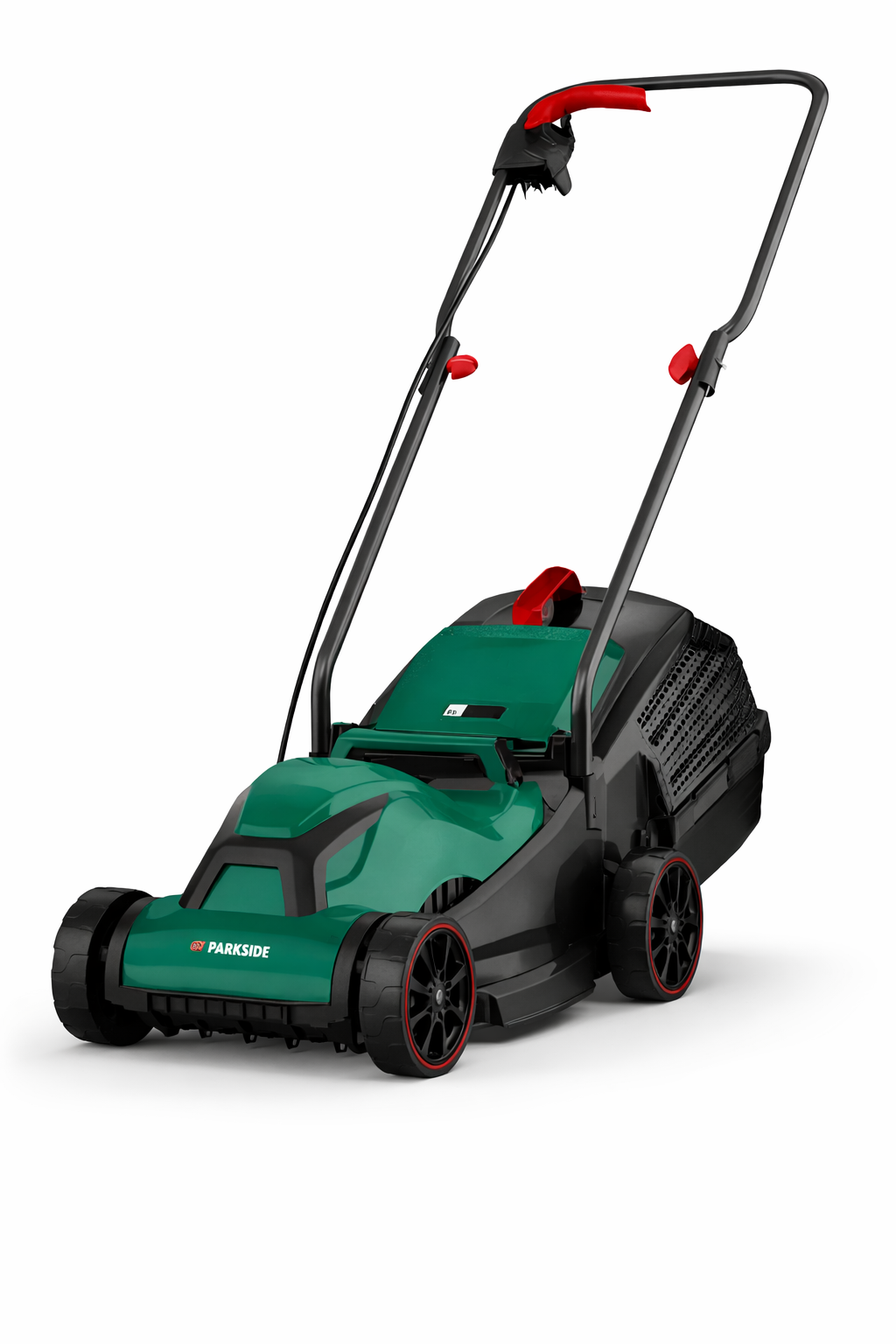 Газонокосарка електрична Parkside PRM 1300 B2 1300 Вт 32 см 30 л 3 рівні висоти 20/40/70 мм