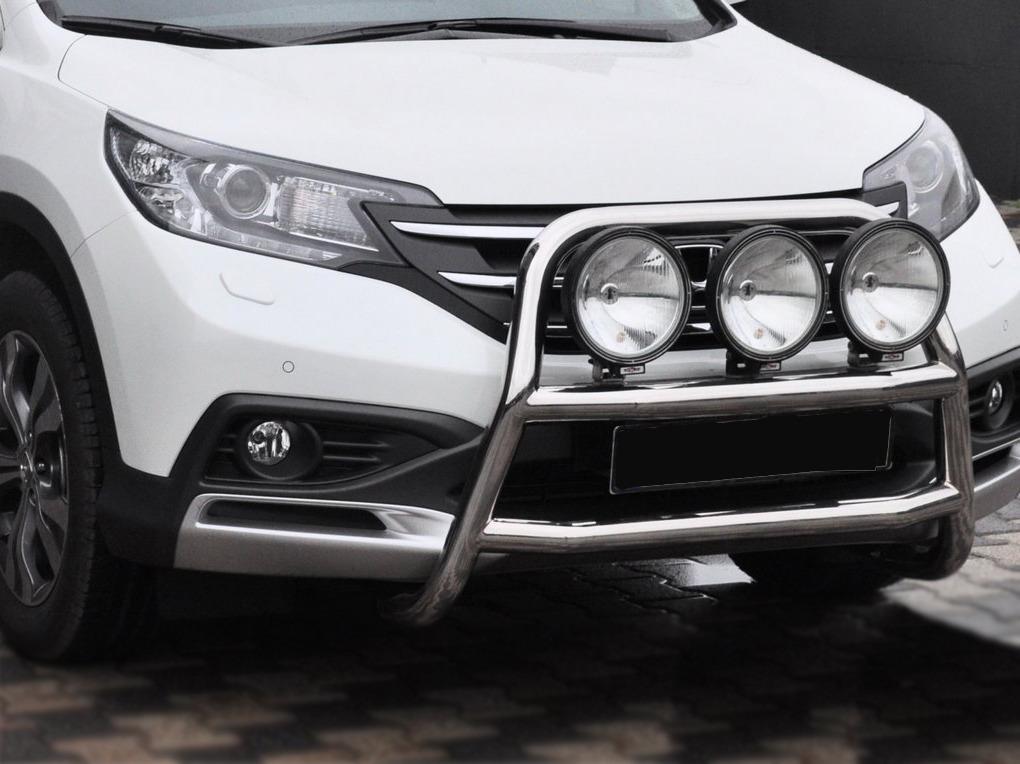 Передняя защита WT018 CAN для Honda CRV 2012-2016 гг. нержавеющая сталь Хром