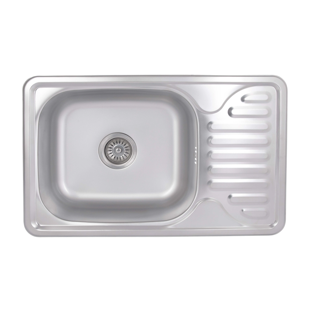 Мийка для кухні врізна Brinex 6642 Satin 0,8 мм (47970) Мийка для кухні врізна Brinex 6642 Satin 0,8 мм (47970)