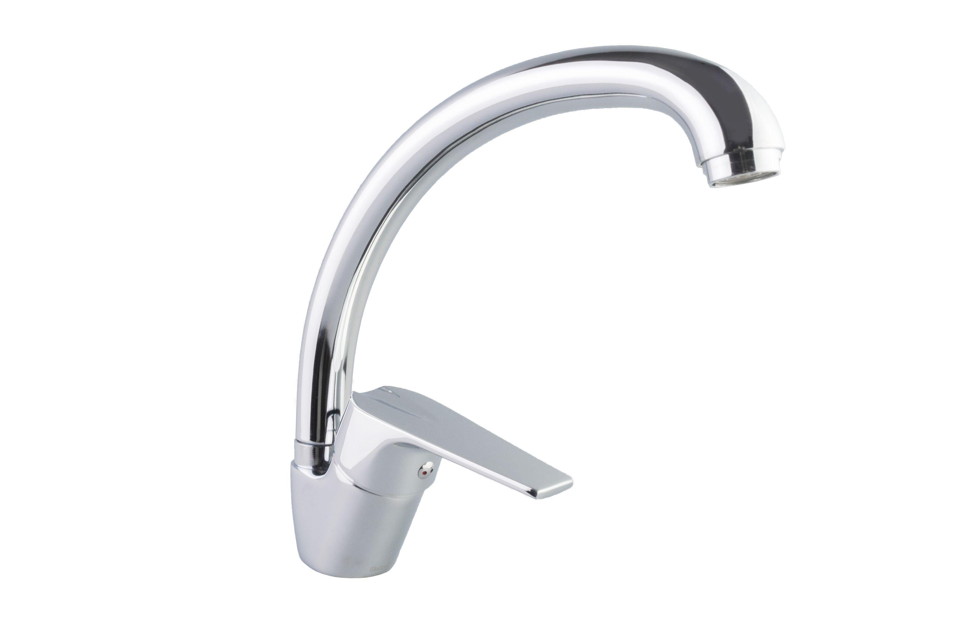 Смеситель для кухни KRONER Odra-C032 CV021151 однорычажный Хром (134694)