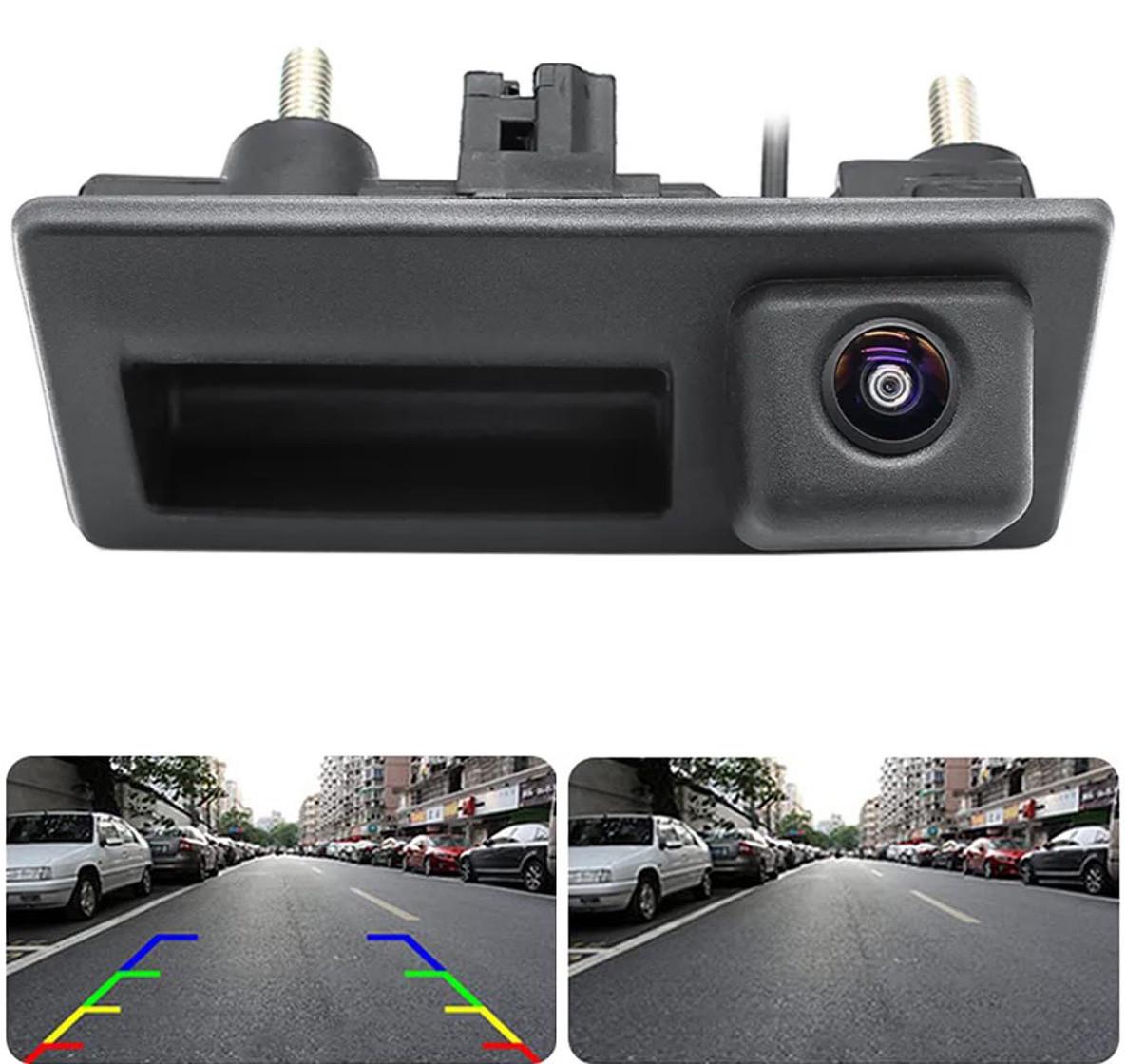 Камера NaviFly VW Audi Skoda штатная в ручку багажника с кнопкой - фото 10 Камера NaviFly VW Audi Skoda штатная в ручку багажника с кнопкой - фото 10