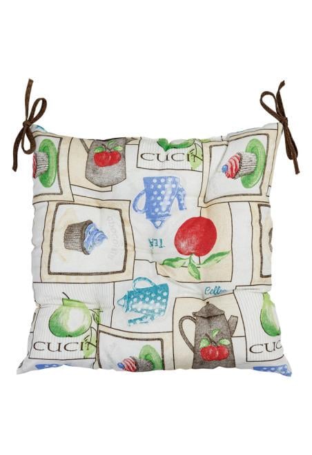 Подушка на стул CUPCAKE 40х40 см Blu (35107)