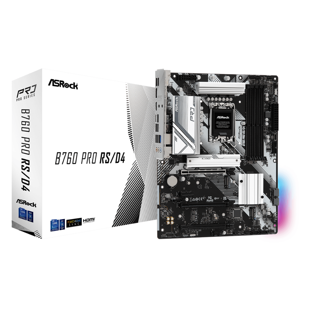 Материнская плата Asrock B760 PRO RS/D4 Socket 1700/ATX/4хDDR4 DIMM (11401409) - фото 4