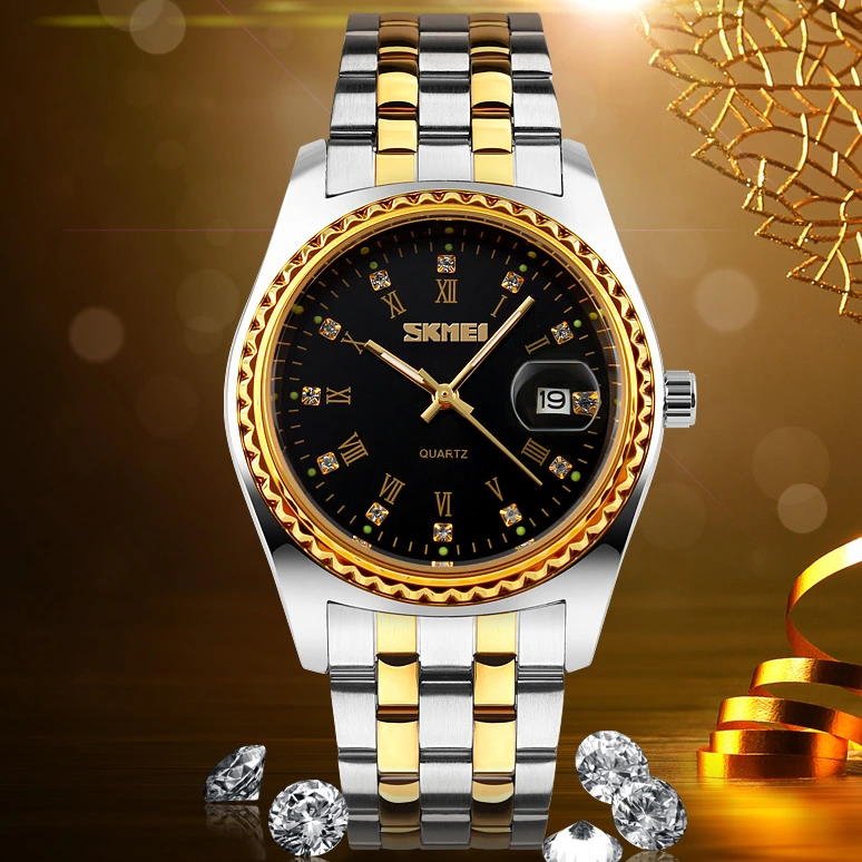 Наручний годинник Skmei 9098BK-S Black Lady - фото 4 Наручний годинник Skmei 9098BK-S Black Lady - фото 4