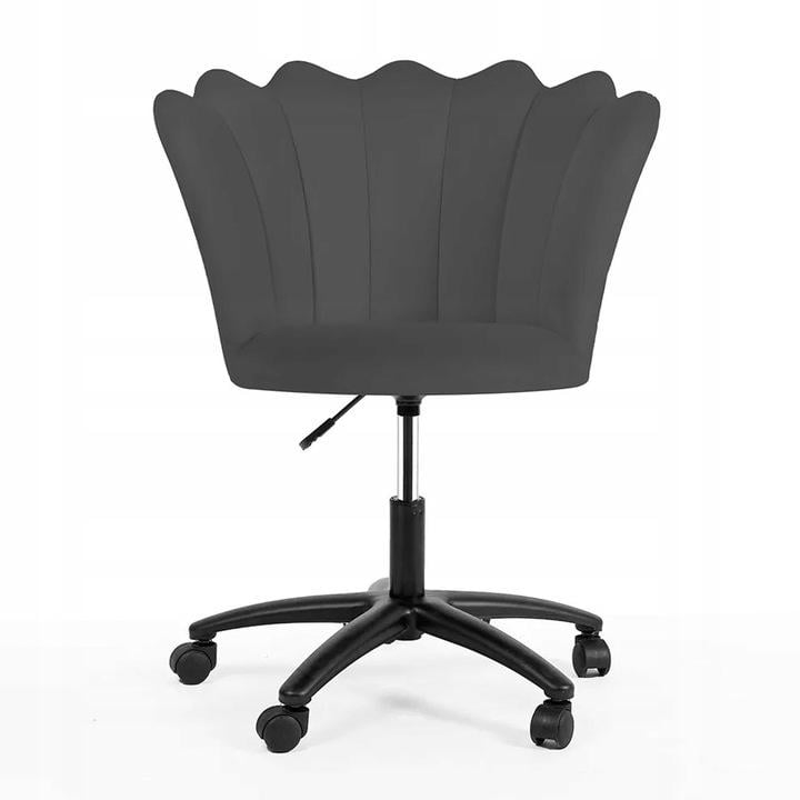 Крісло обертове Just Sit FLOWERS Сірий (26210097)