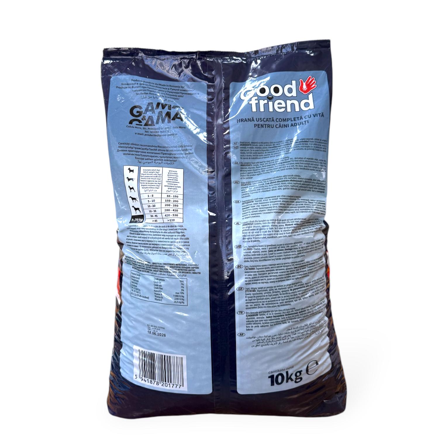 Сухий корм Good Friend для дорослих собак усіх порід зі смаком яловичини 10 кг - фото 2