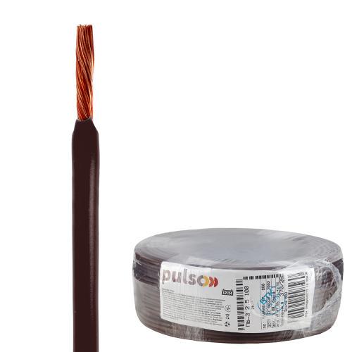 Провід гнучкий PULSO ПВ-3 2,5 кв. мм бухта 100 м Кориченвий (00000065481) - фото 4 Провід гнучкий PULSO ПВ-3 2,5 кв. мм бухта 100 м Кориченвий (00000065481) - фото 4
