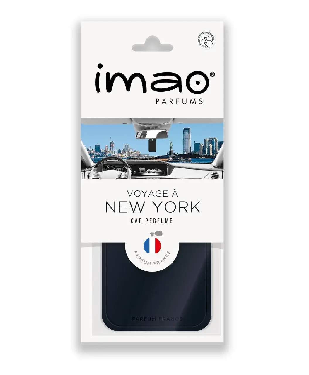Карта освежитель воздуха IMAO Voyage из New York Путешествие в Нью-Йорк ароматизированная