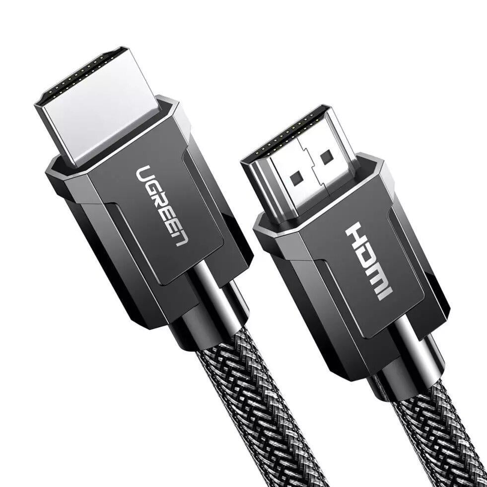 Кабель UGREEN HD135 HDMI 8K Zinc Alloy Shell Braided 1,5 м Grey (70320)