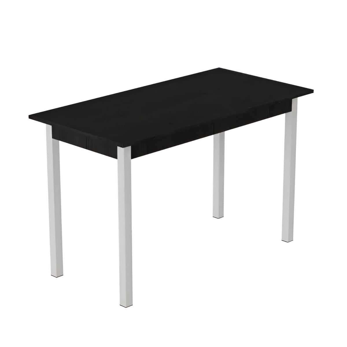 Обеденный стол Ferrum-decor Марио ДСП 16 мм 75x120x70 см Белый/Сосна Кембра (FRD-105730)