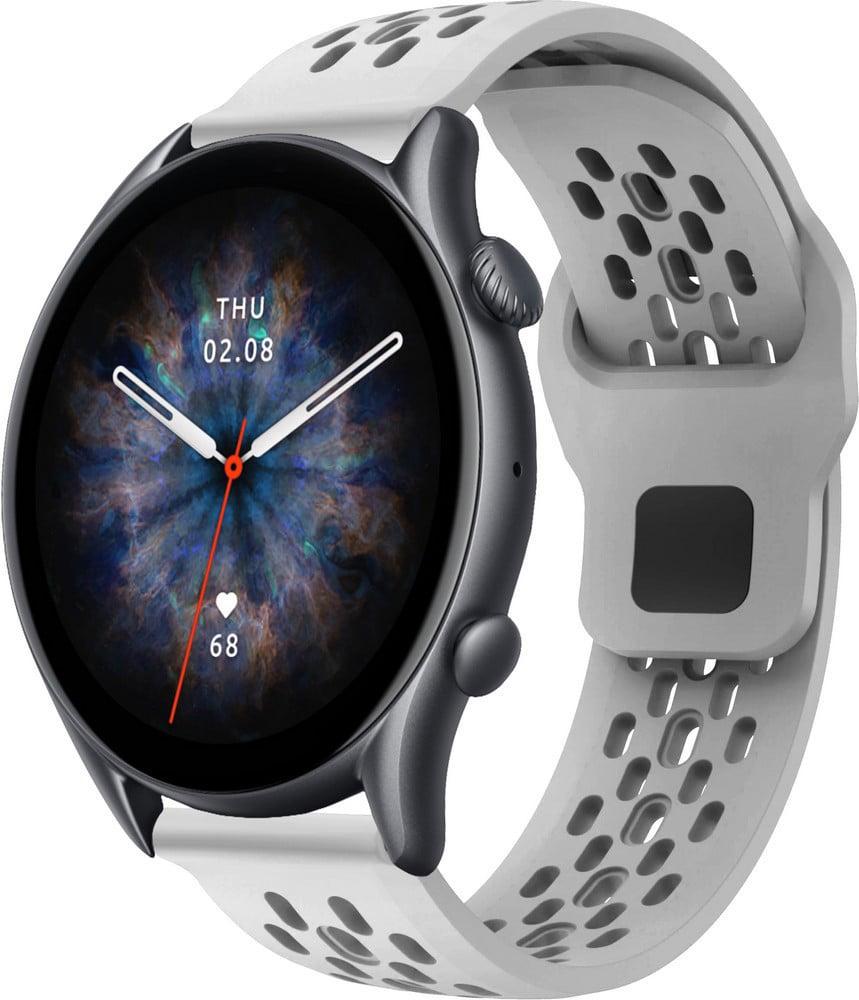 Ремешок силиконовый Liveunic для Amazfit GTR 3 Light Grey (41973-4C)