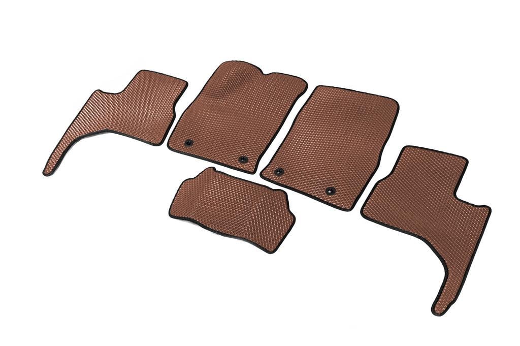 Коврики автомобильные Digital Designs для Toyota Land Cruiser 300 EVA Коричневый (123074)