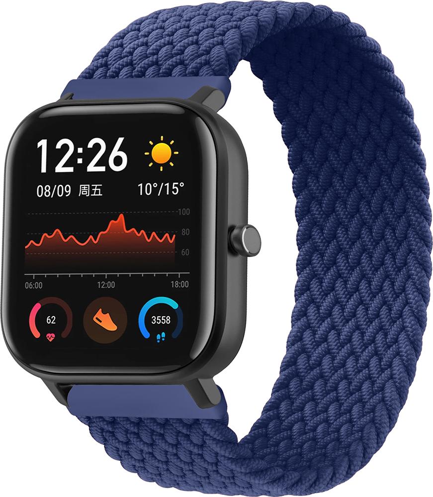 Ремешок Solo Loop для Amazfit GTS (135 мм) Blue (20950)