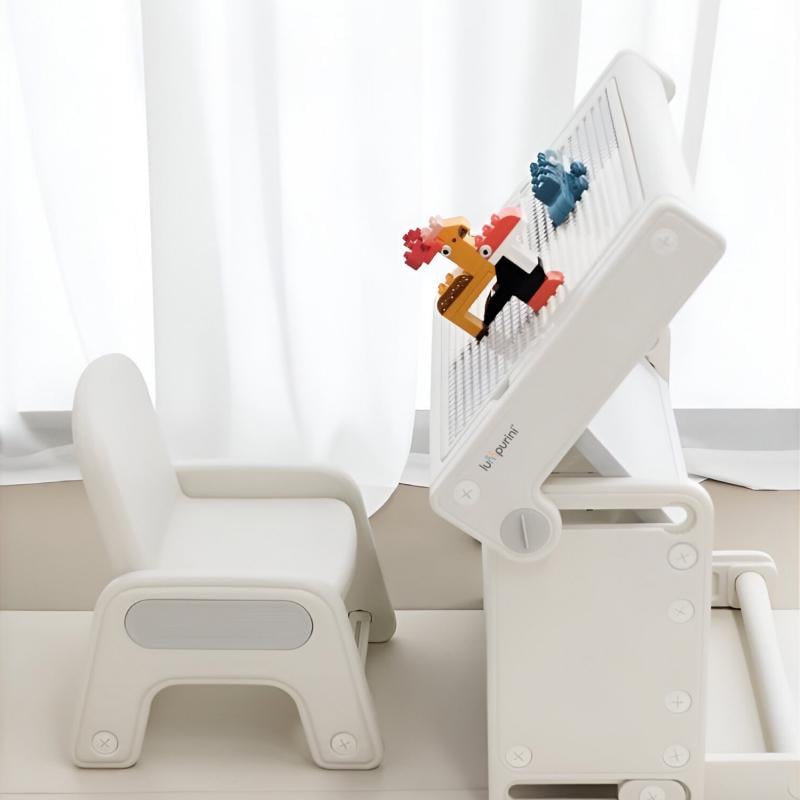 Детский столик Lumpurini Paoletta7в1 со стульчиком/мольбертом/доской для конструирования/игр с водой (e5765f87) Детский столик Lumpurini Paoletta7в1 со стульчиком/мольбертом/доской для конструирования/игр с водой (e5765f87)