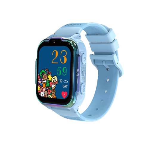 Смарт-годинник дитячий 4G SOS GPS Блакитний (23678588)