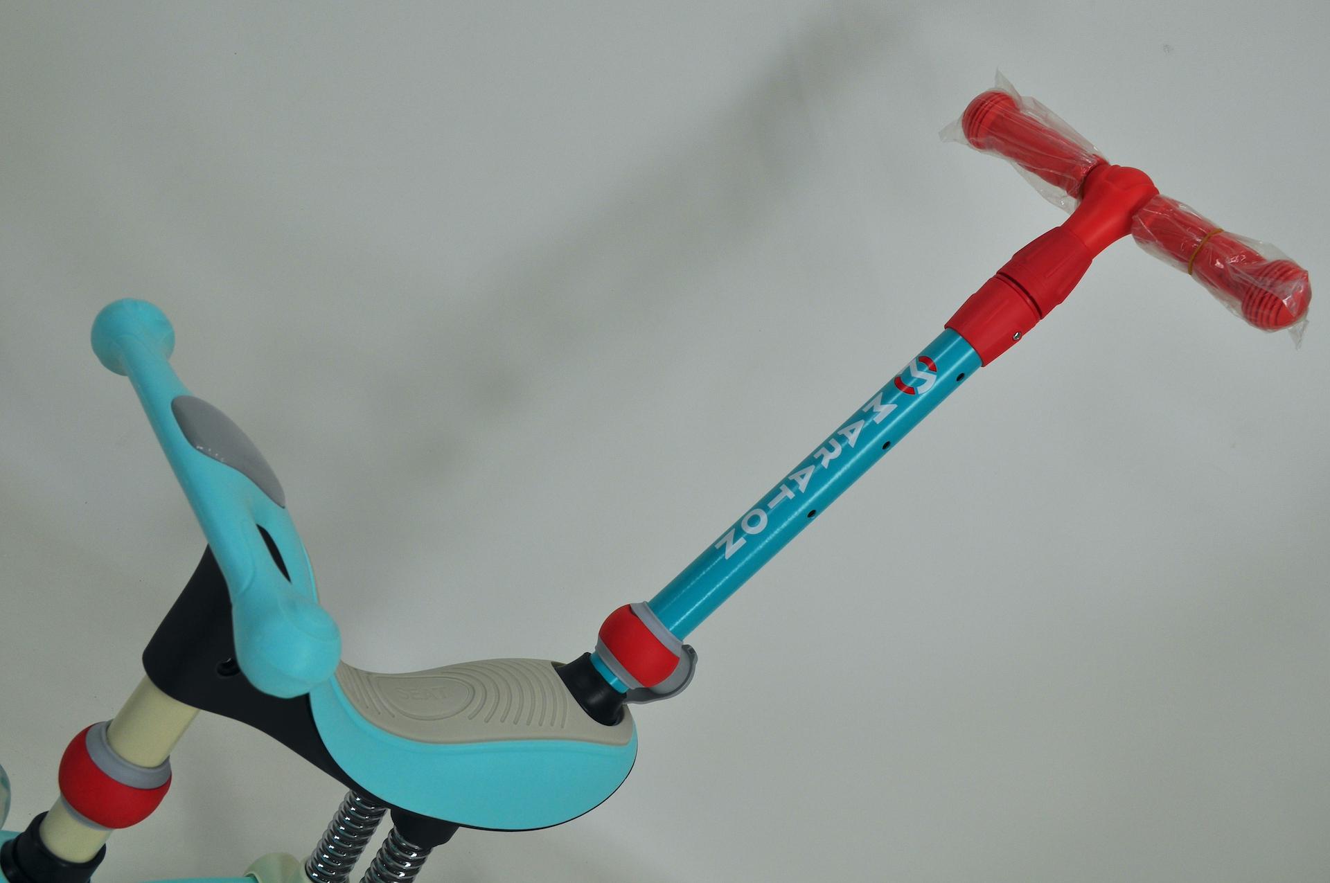 Самокат біговел Maraton Credo 3в1 дитячий триколісний з сидінням та батьківською ручкою Бірюзовий - фото 6 Самокат біговел Maraton Credo 3в1 дитячий триколісний з сидінням та батьківською ручкою Бірюзовий - фото 6