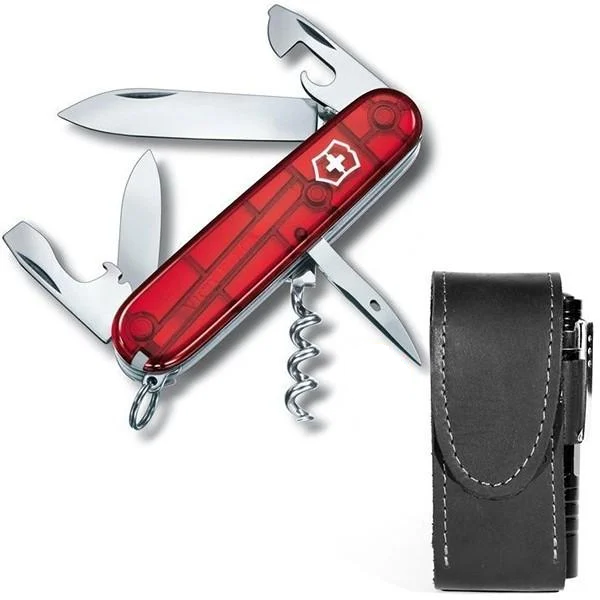 Комплект ніж Victorinox Spartan 1.3603.T/чохол з ліхтариком