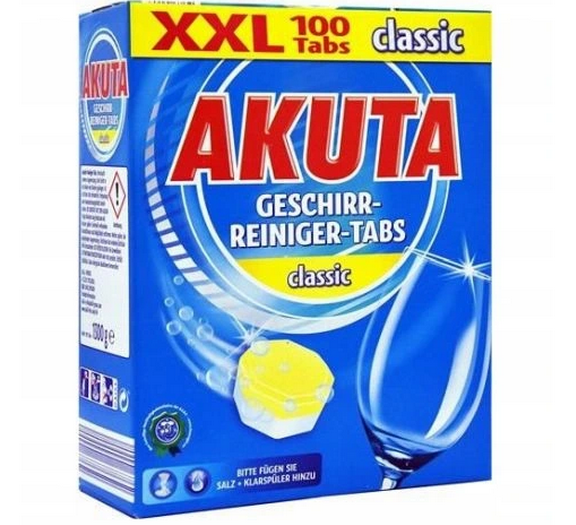 Таблетки для посудомийних машин Akuta Classic (8842707)