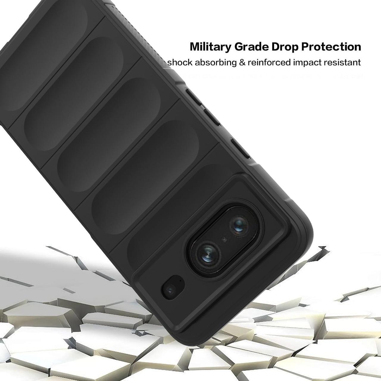 Чехол Ricco Phantom Shield для Google Pixel 8a (черный) - фото 5 Чехол Ricco Phantom Shield для Google Pixel 8a (черный) - фото 5