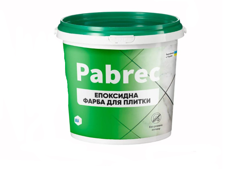 Епоксидна фарба для плитки Pabrec 1 кг Сірий