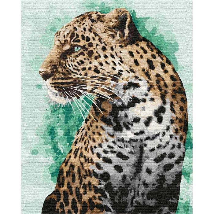 Картина по номерам Идейка "Величественный взгляд" 40х50 см (KH4190)