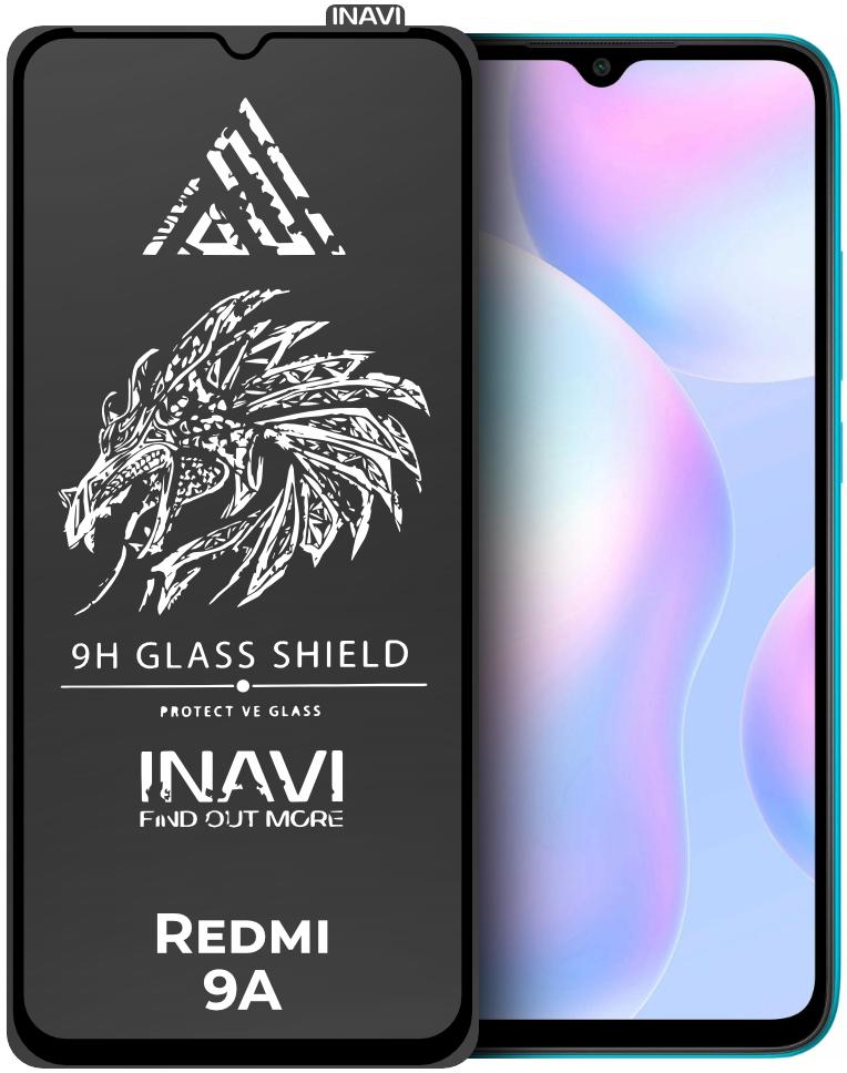 Защитное стекло INAVI Xiaomi Redmi 9A (Full Glue) Защитное стекло INAVI Xiaomi Redmi 9A (Full Glue)