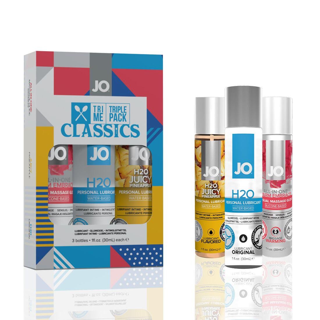 Набір інтимних мастил System Jo Tri-Me Triple Pack Classics 3х30 мл (30277256)