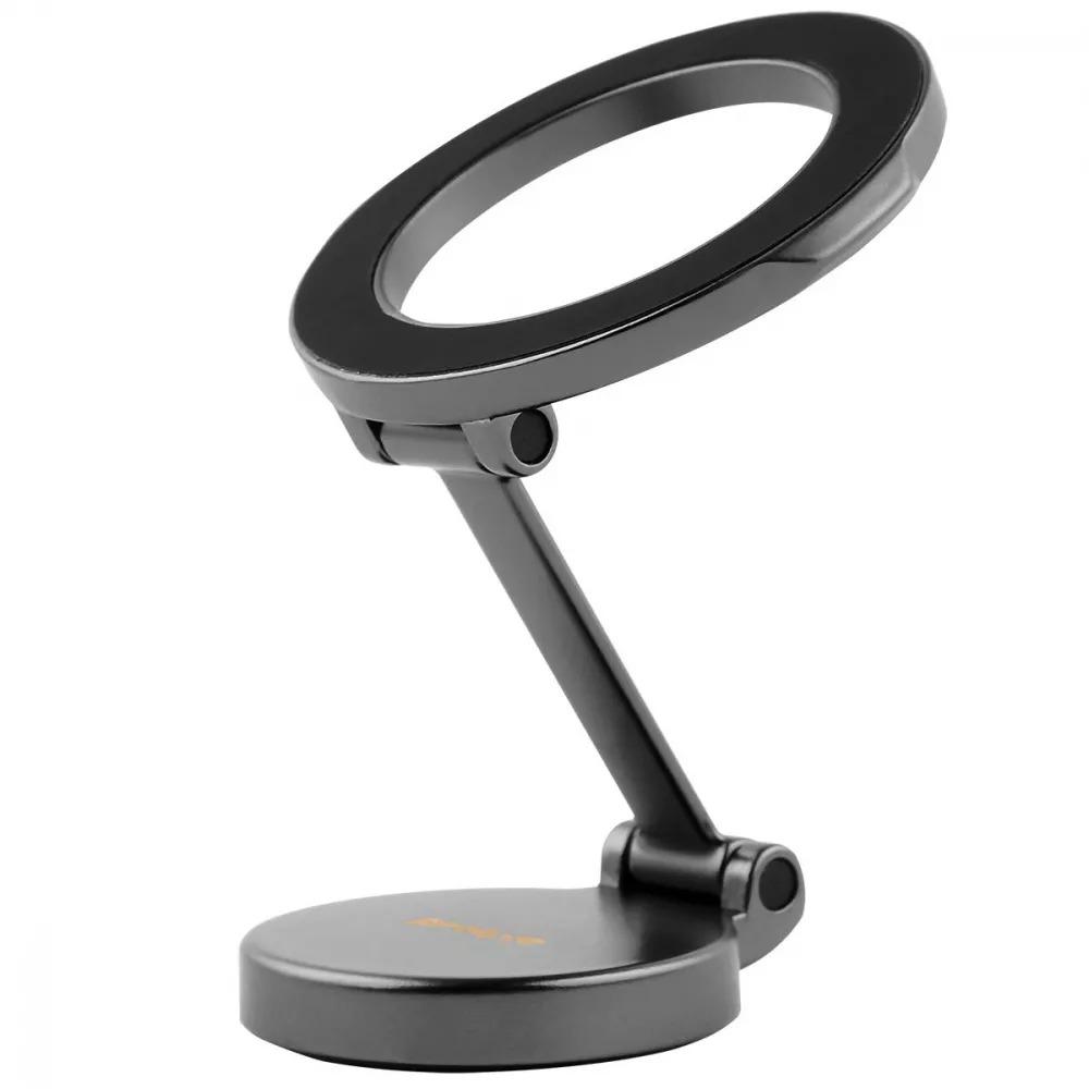 Автомобільний тримач Proove Hoop Stick-on Car Mount Magnetic Ring Black - фото 4