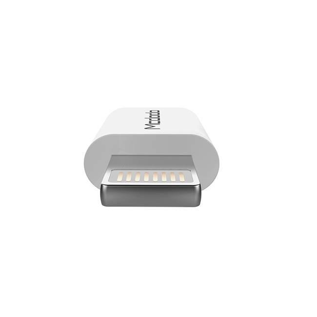 Адаптер McDodo OT-2140 OTG Micro USB to Lightning Сріблястий - фото 2