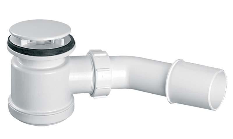 Сифон для душевых поддонов Mcalpine (HC 26-МWH Белый)