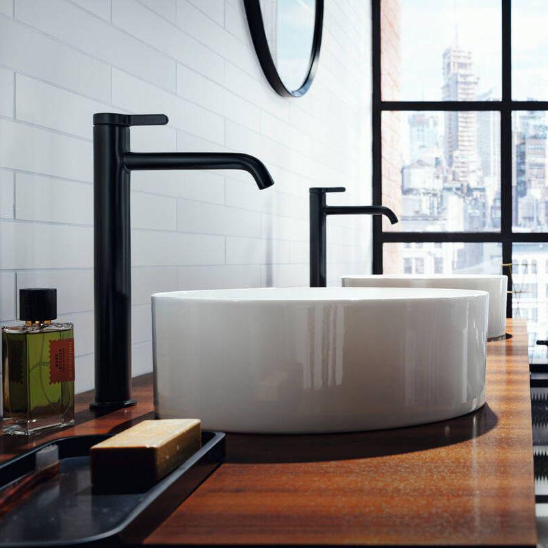 Смеситель для умывальника Axor ONE 260 с донным клапаном Хром (48002000) - фото 2 Смеситель для умывальника Axor ONE 260 с донным клапаном Хром (48002000) - фото 2