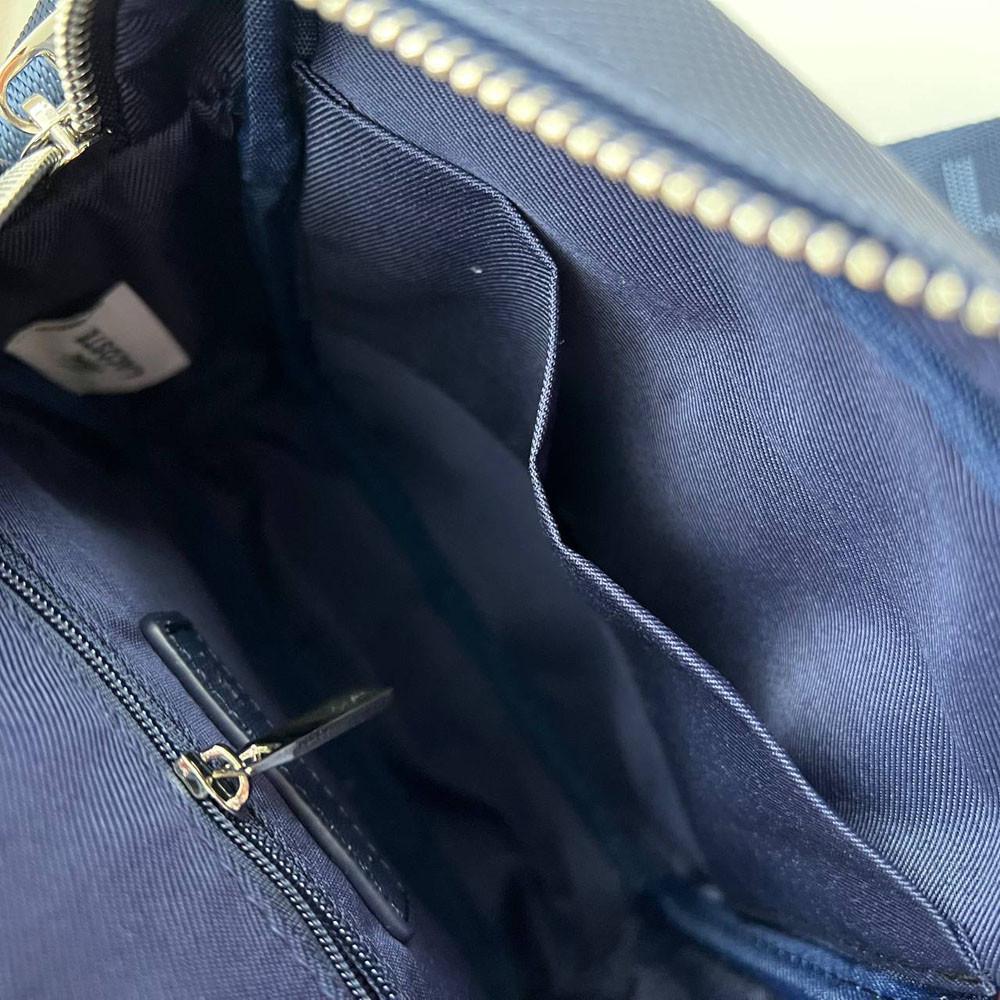 Сумка мужская брендовая через плечо Lacoste Синий (2026 PTR) - фото 6 Сумка мужская брендовая через плечо Lacoste Синий (2026 PTR) - фото 6