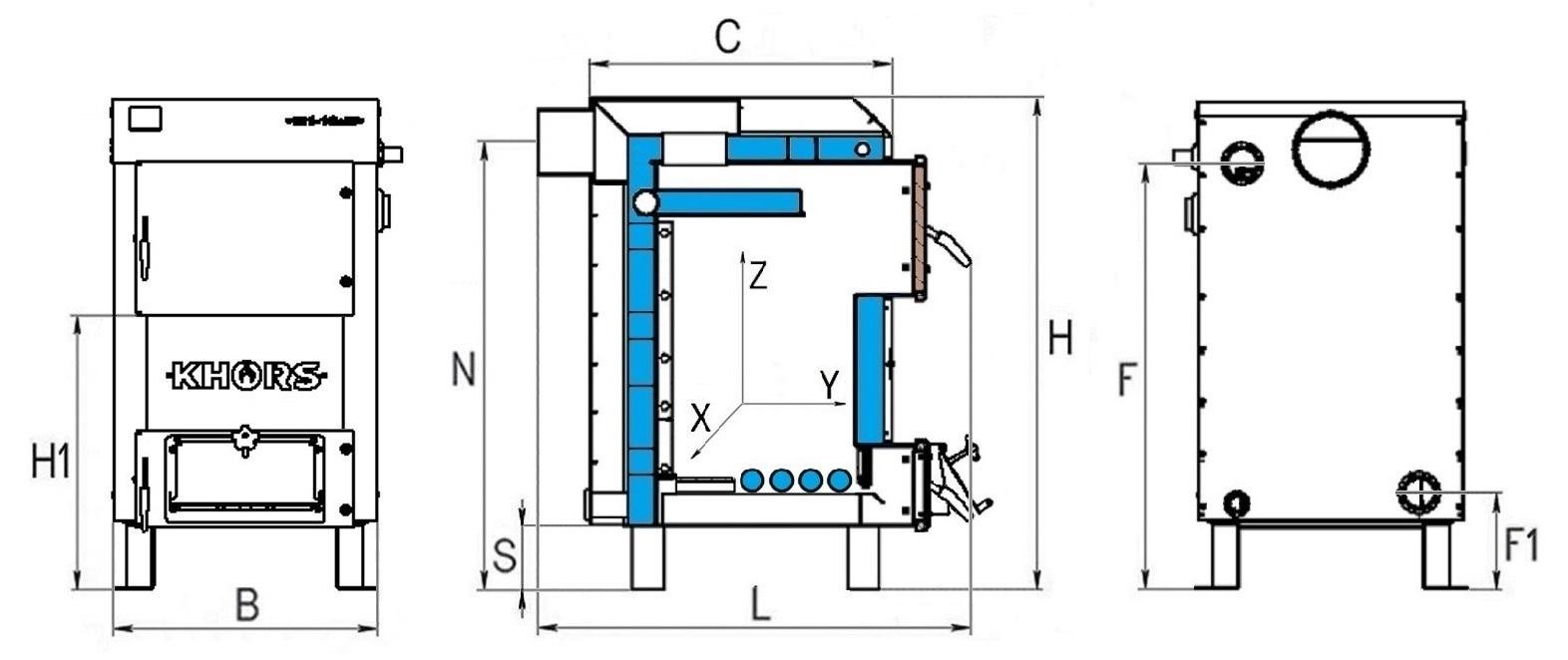 Котел твердопаливний M1 NEW 22 Вт - фото 7 Котел твердопаливний M1 NEW 22 Вт - фото 7