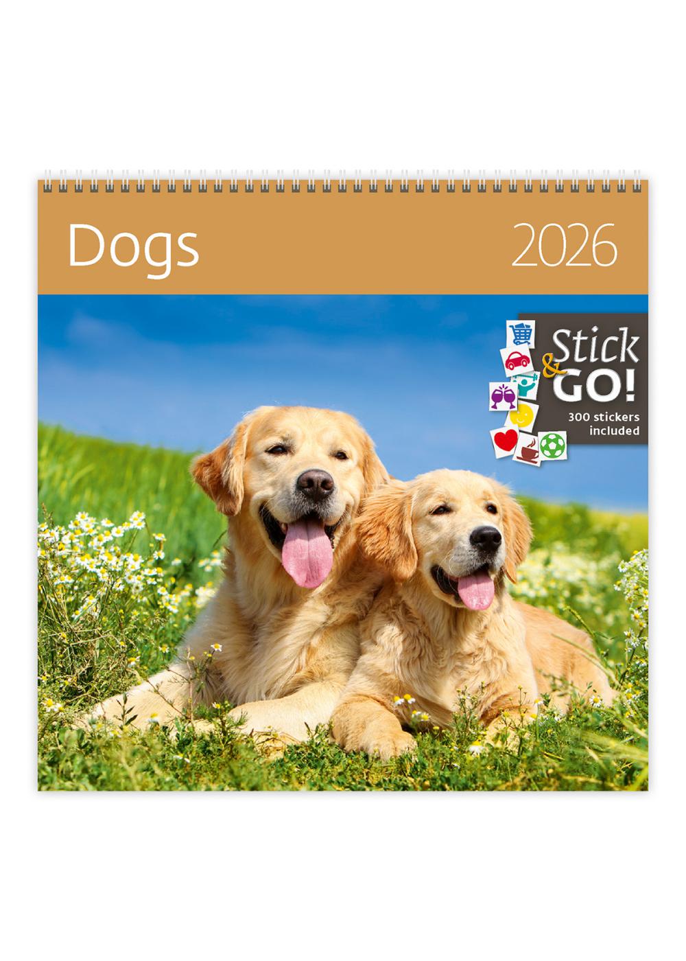 Календарь Helma 2026 Dogs 30x30 см (LP02-26)