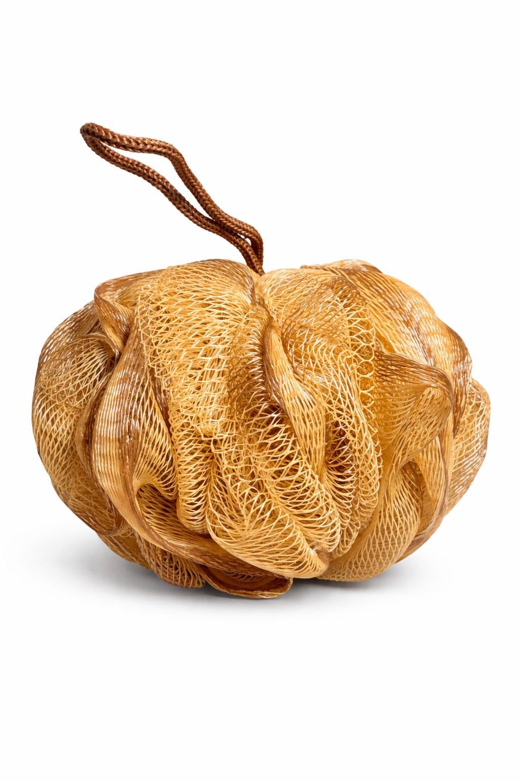 Мочалка для тела 12 см Коричневый